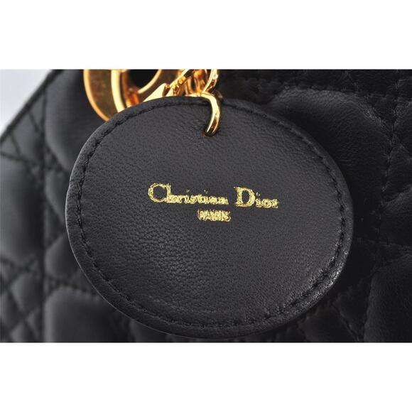 Auth Christian Dior Lady Lamb Skin #136597C19B - Picture 12 of 15